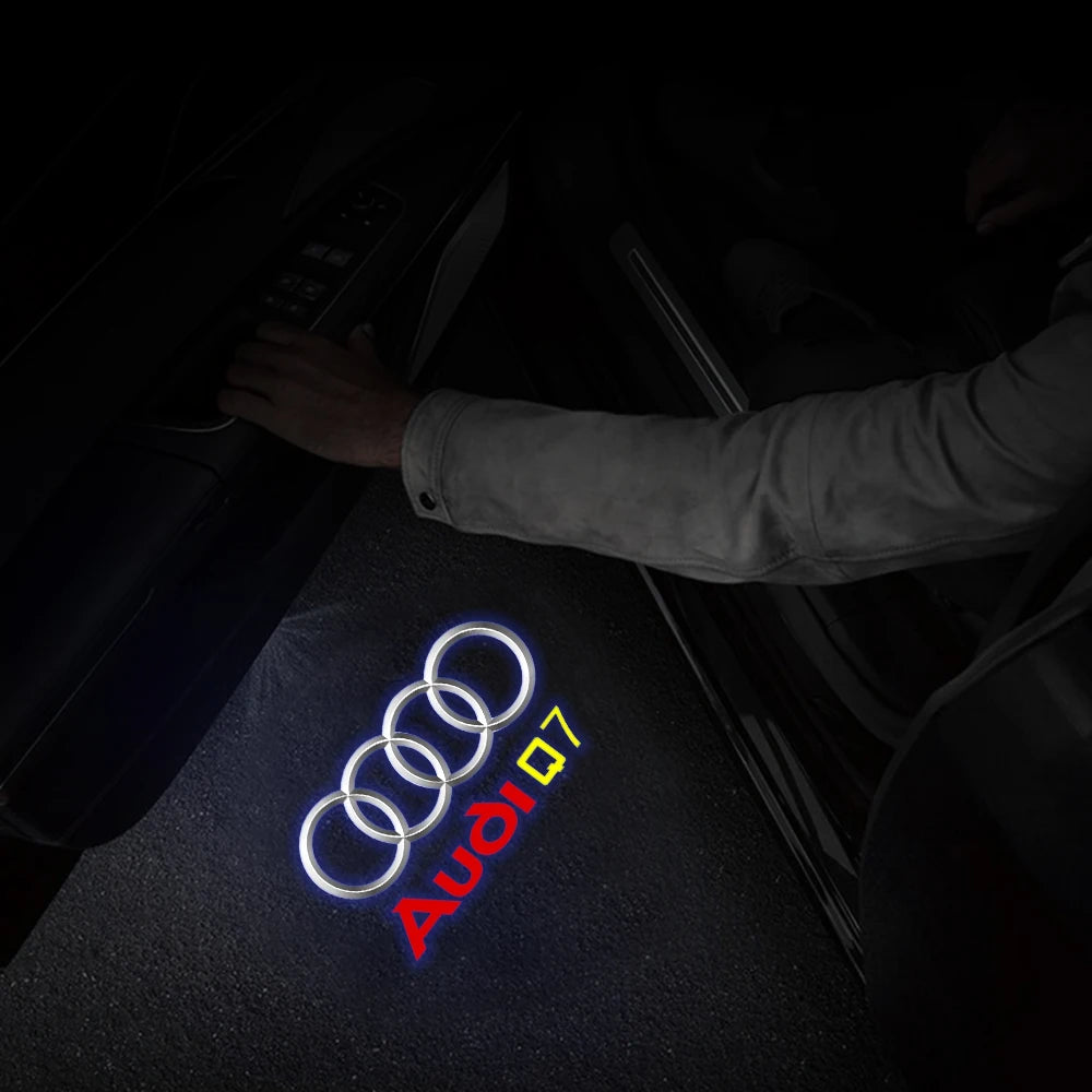 Projecteur Logo LED Portière Audi LuxDrive