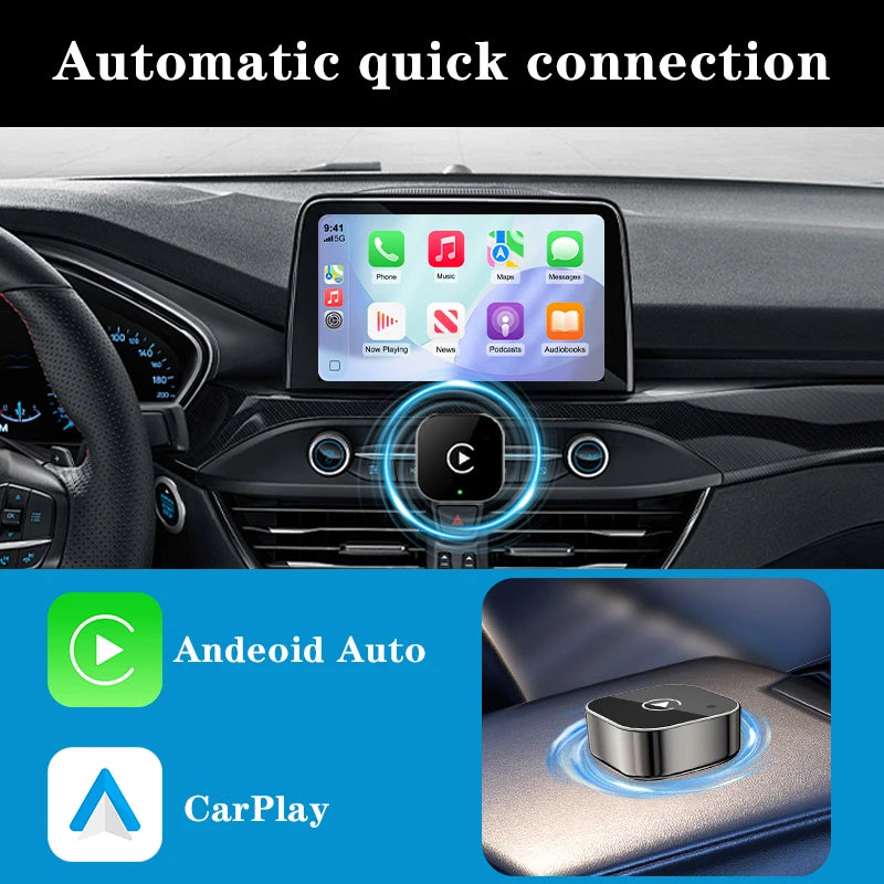 CarPlay Sans Fil Premium LuxDrive