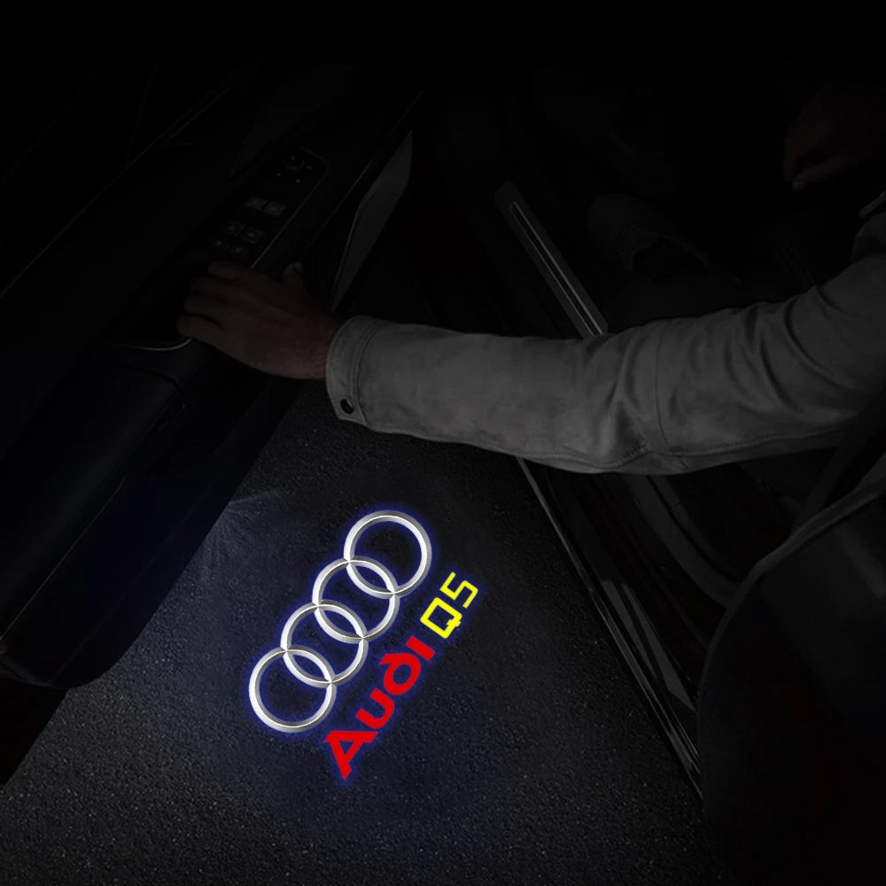 Projecteur Logo LED Portière Audi LuxDrive