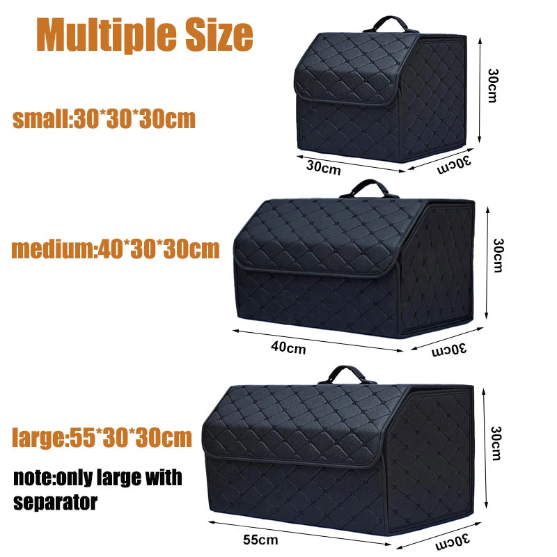Boîte Organisatrice de Coffre Premium LuxDrive