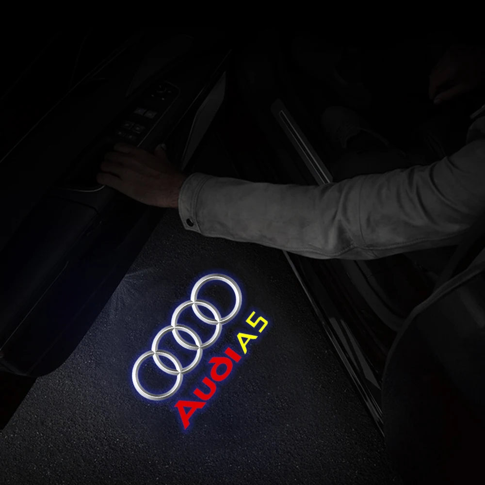 Projecteur Logo LED Portière Audi LuxDrive