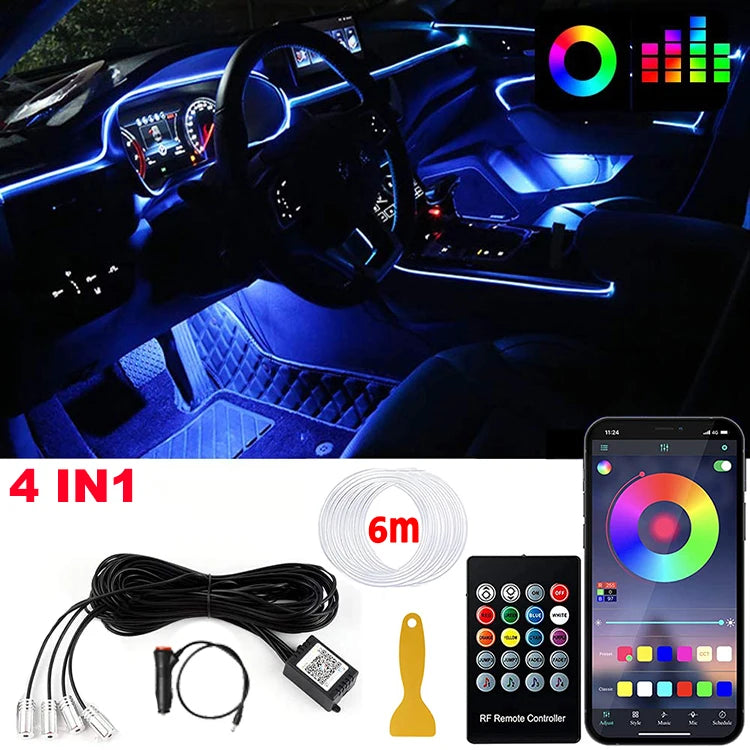 Kit LED Ambiance intérieure LuxDrive
