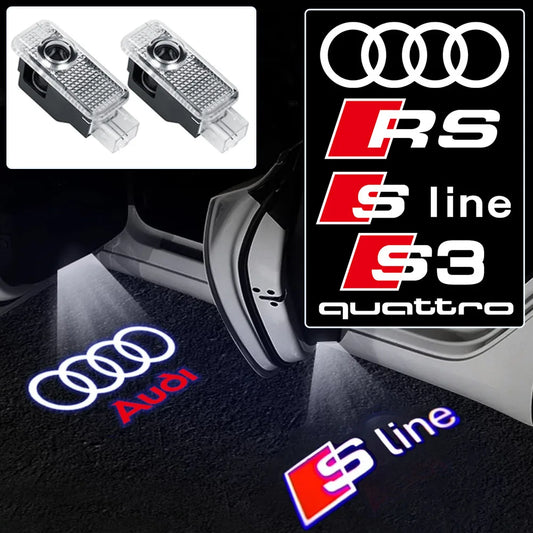 Projecteur Logo LED Portière Audi LuxDrive
