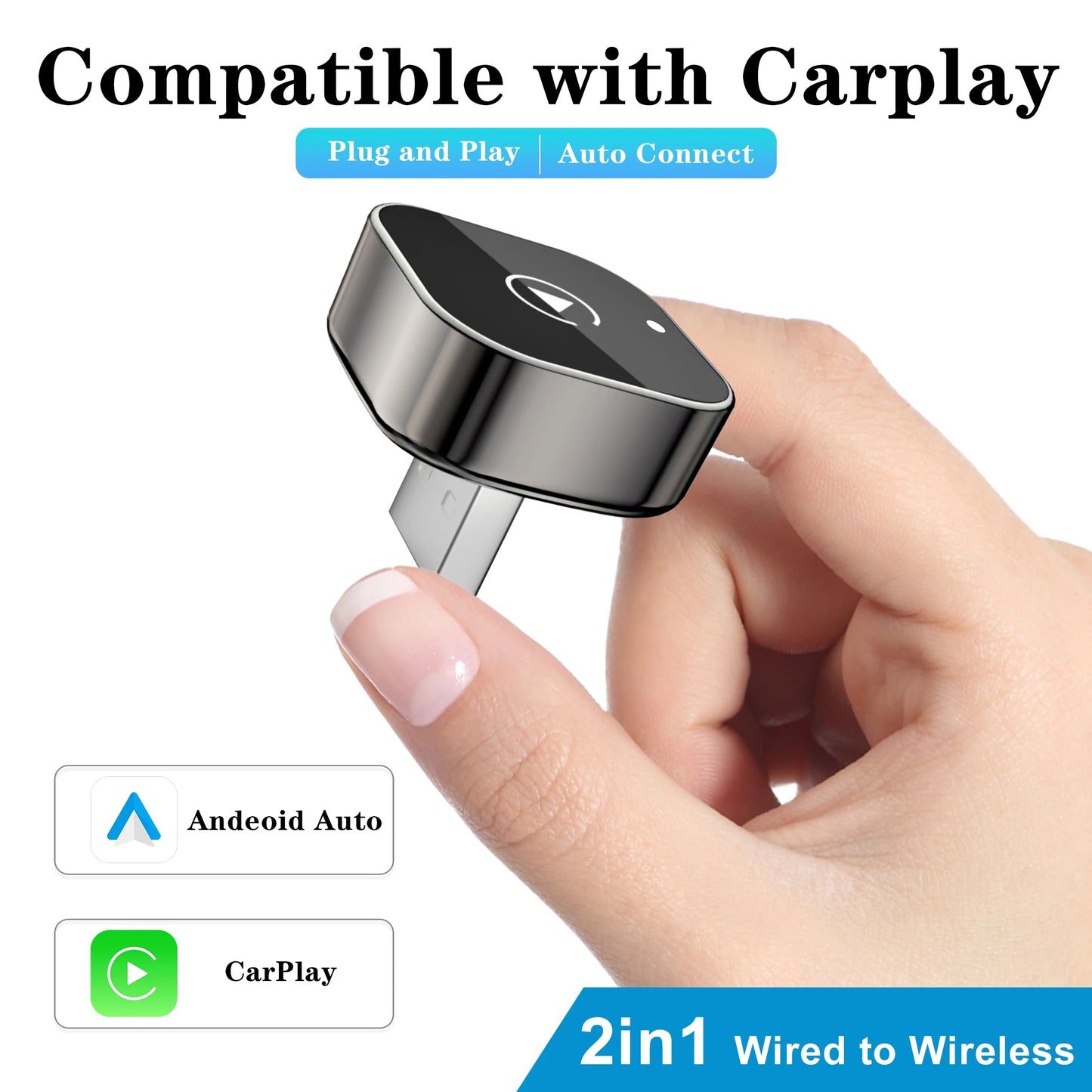 CarPlay Sans Fil Premium LuxDrive