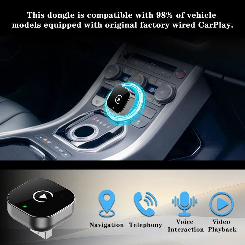 CarPlay Sans Fil Premium LuxDrive